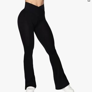 Crossover Flare Leggings